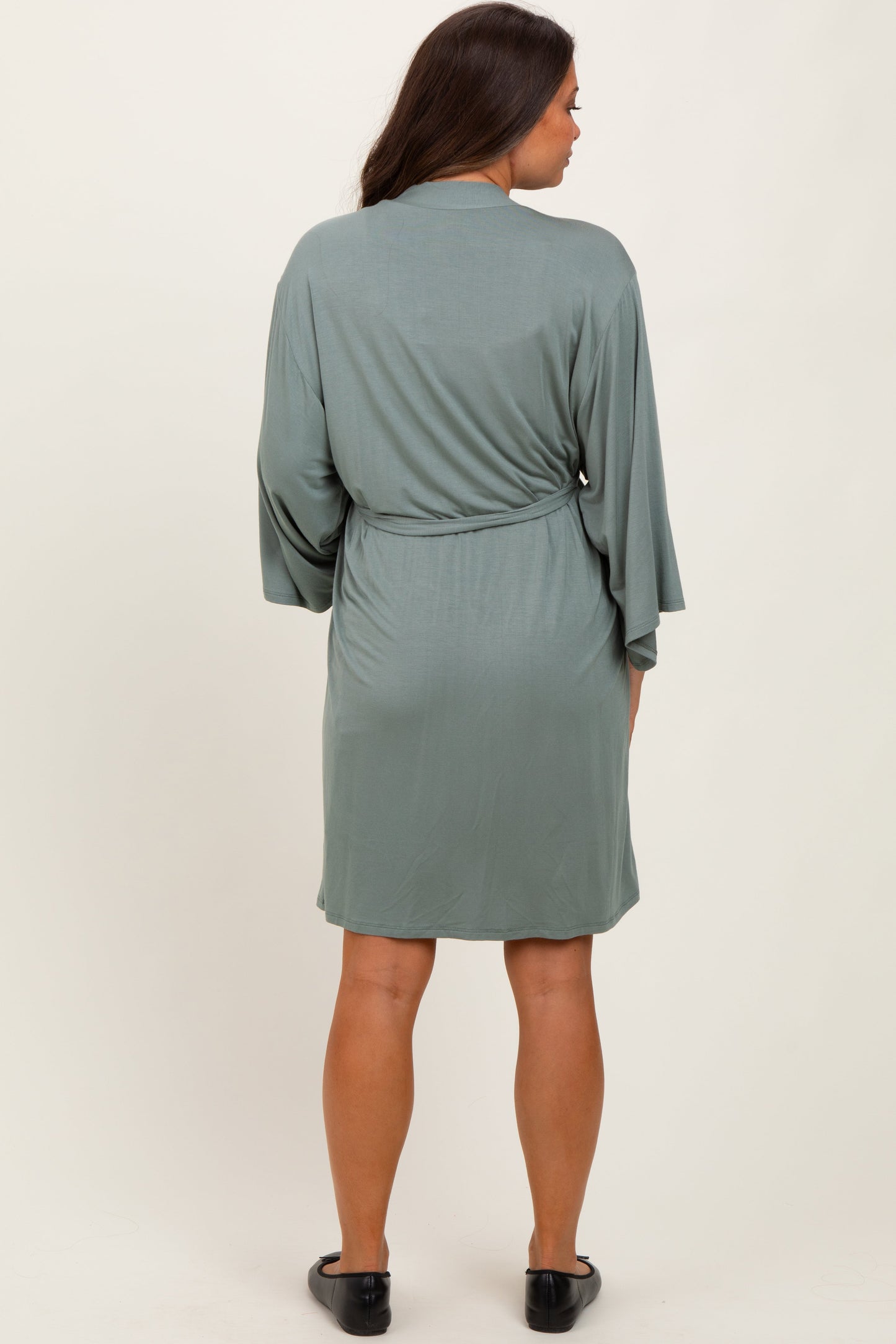 Mint Delivery/Nursing Maternity Robe