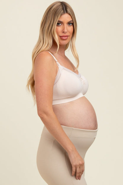 Beige Cache Couer Maternity Milk Nursing Bra